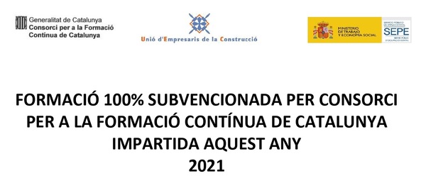 La formació contínua impartida el 2021