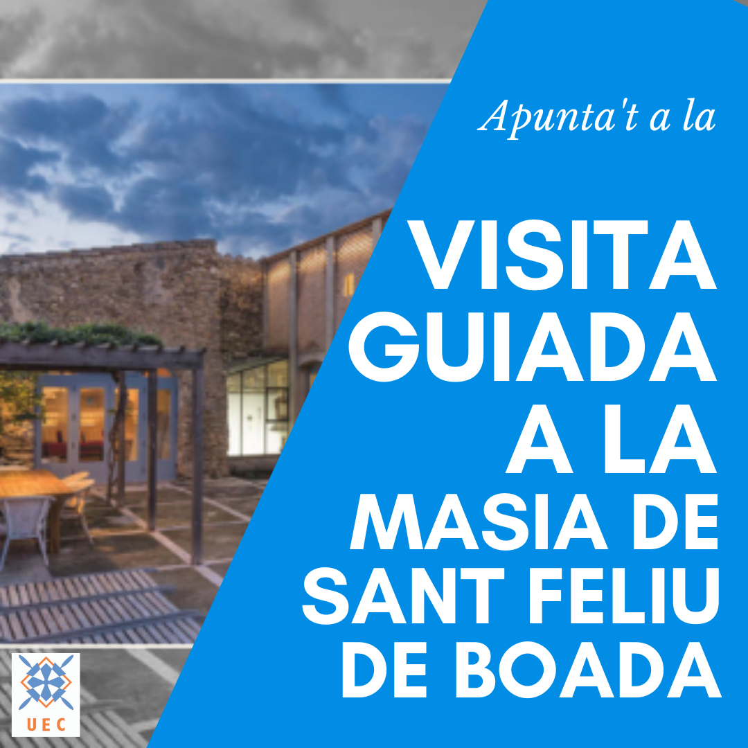 Última hora sobre la visita guiada a la masia guanyadora del 1r Premi d'Arquitectura Tradicional TONI COBOS