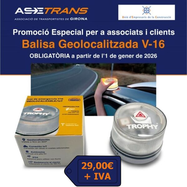 Nou preu balises V-16