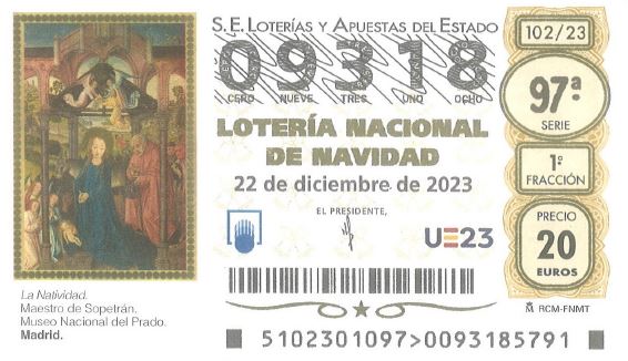 Loteria de Nadal, reservi el seu dècim!!