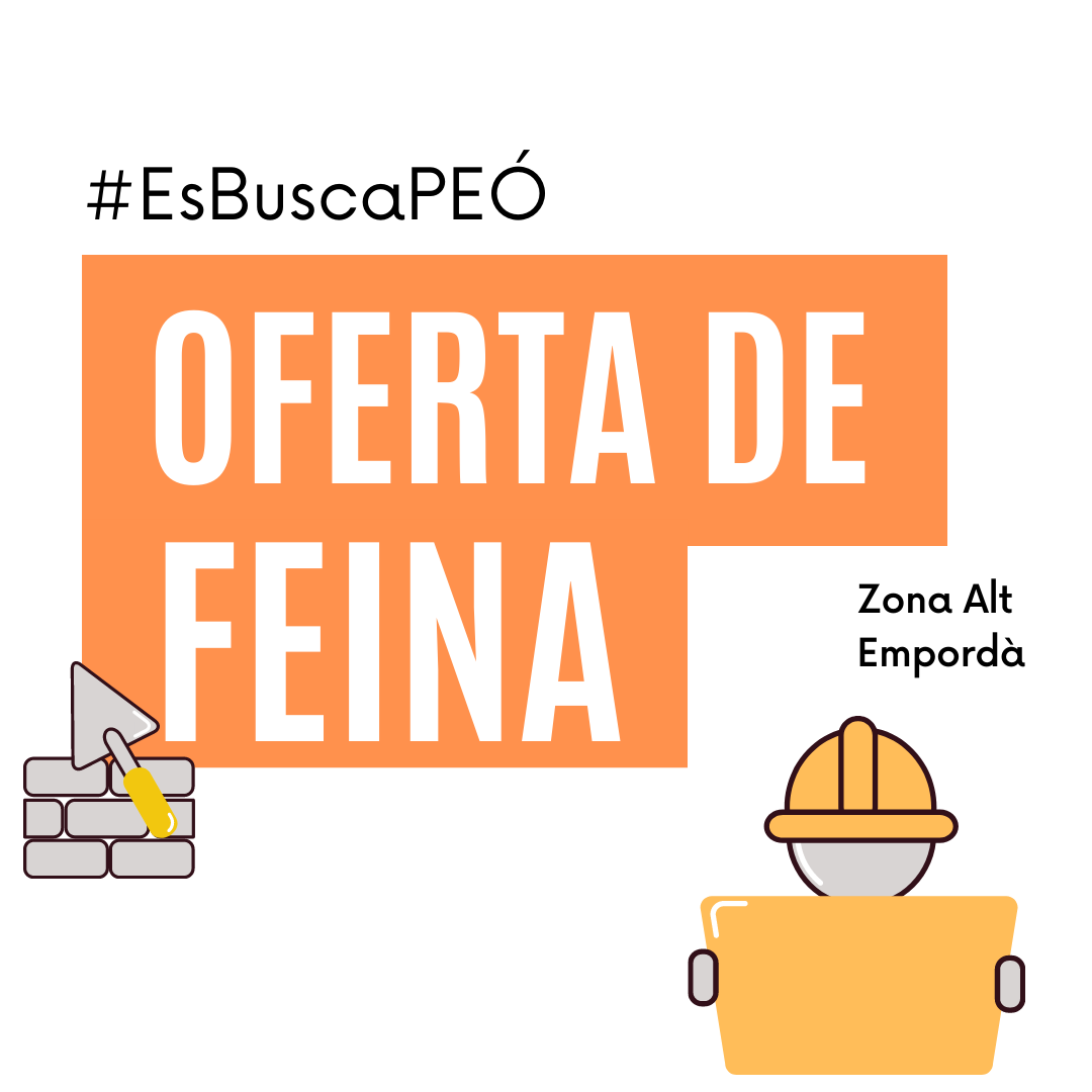 Oferta de feina: Operador de plataformes elevadores