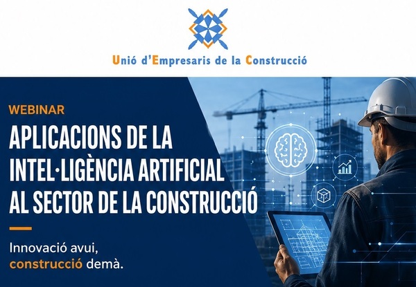 Webinar: Aplicacions de la Intel.ligència Artificial al sector de la construcció