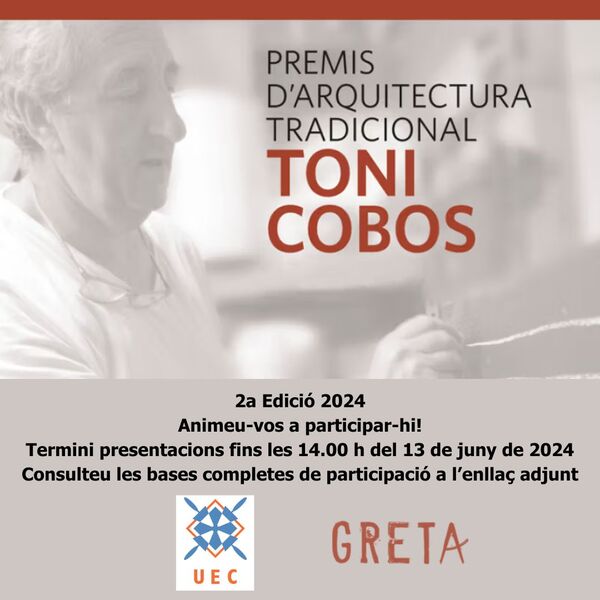 Premis d'arquitectura tradiconal Toni Cobos 2024
