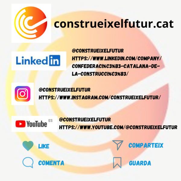 La Confederació Catalana de la Construcció (CCC) obre el seu canal Linkedin