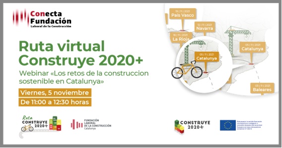 La FLCC li convida a la webinar gratuïta sobre «Els reptes de la construcció sostenible a Catalunya»