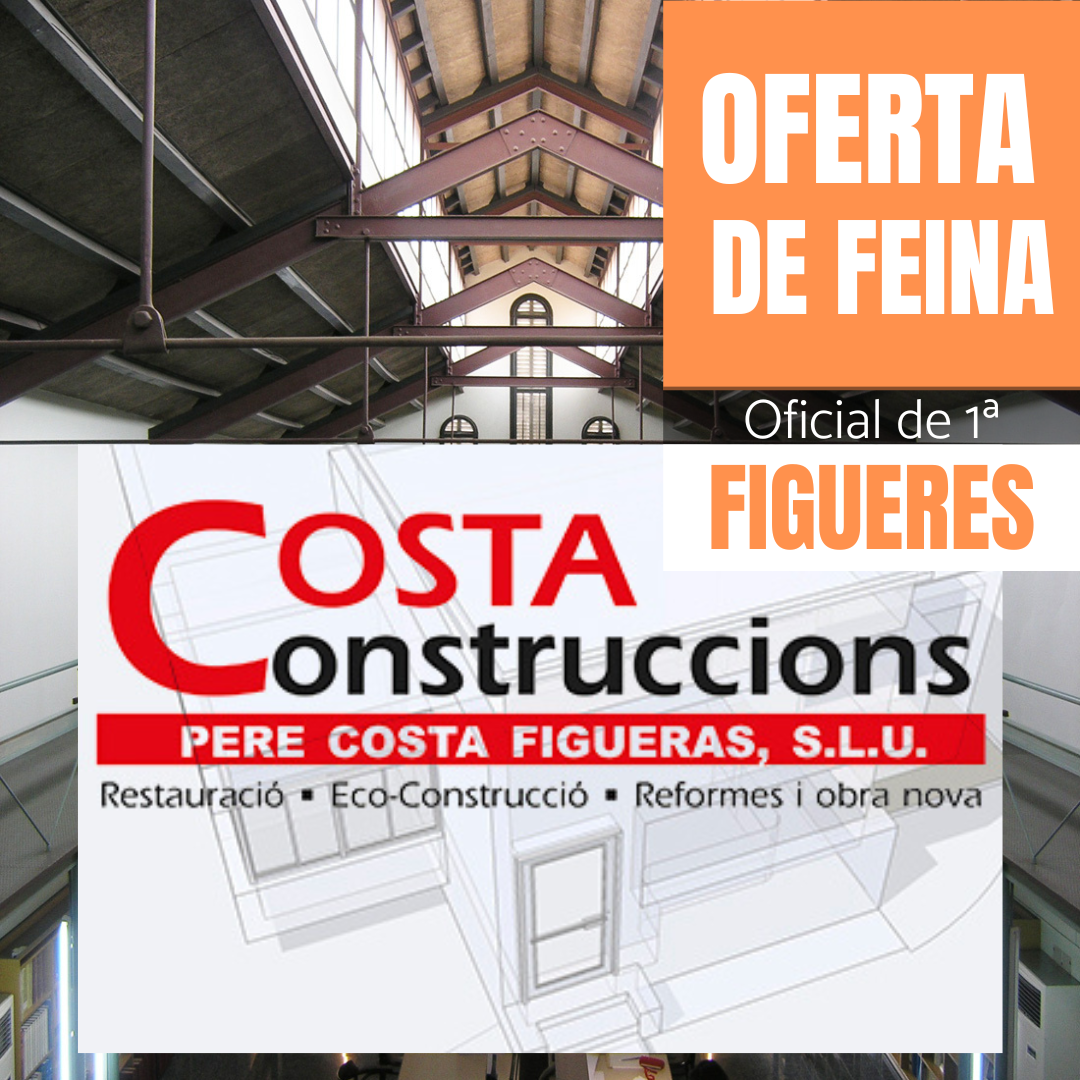 Oferta de feina d'oficial de primera a Figueres