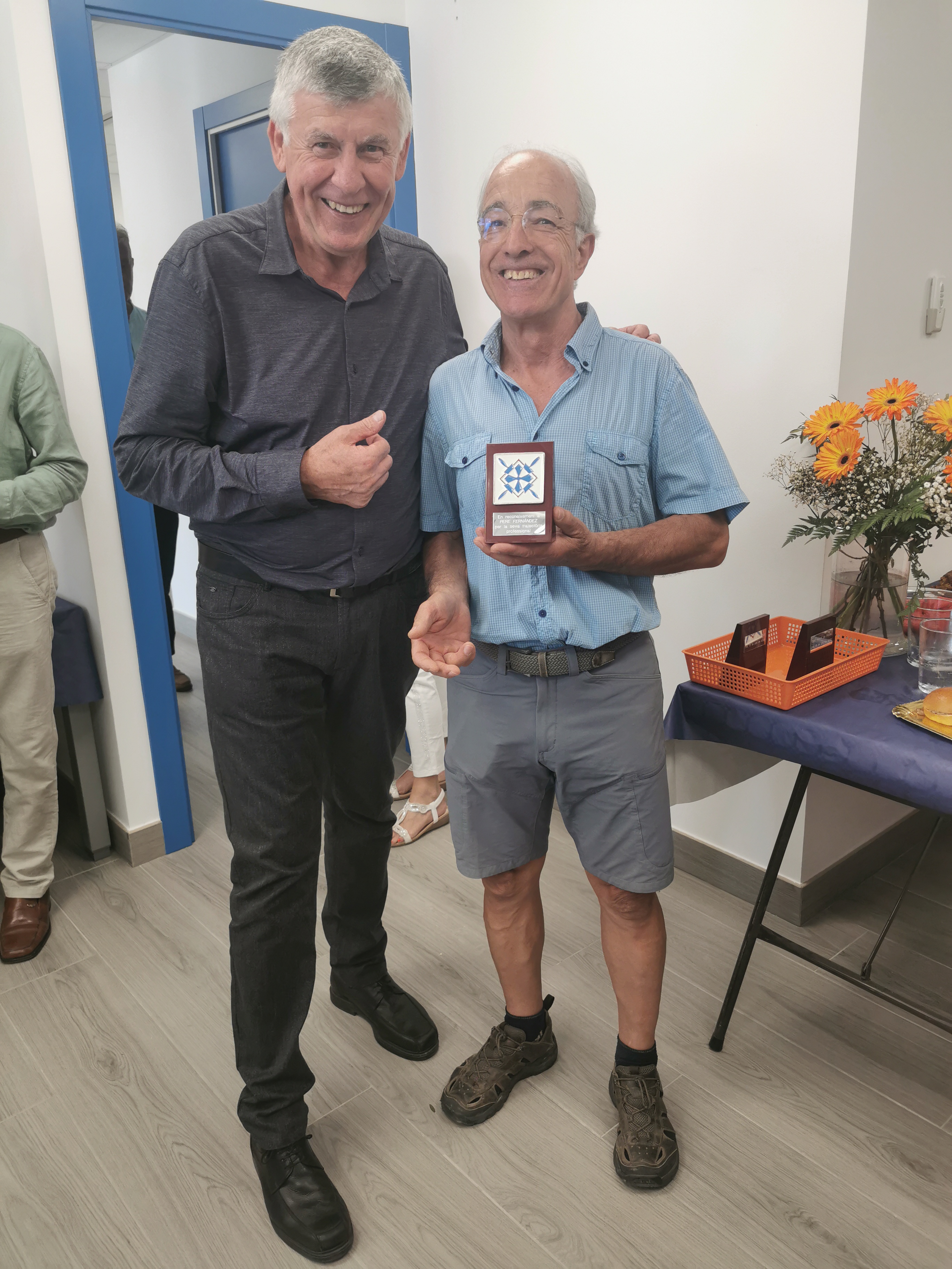 Celebrem St Antoni de Pàdua i la inauguració de la reforma de l'oficina d'Olot