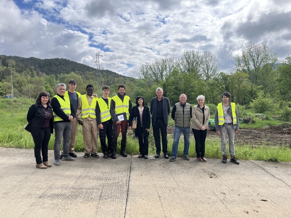 La UEC de Ripoll rep la visita de la Batllesa Silvia Orriols