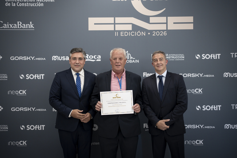 Construccions J. Pallàs (Olot), finalista als Premis CNC 2026 en la categoria “Empresa familiar i/o relleu generacional”
